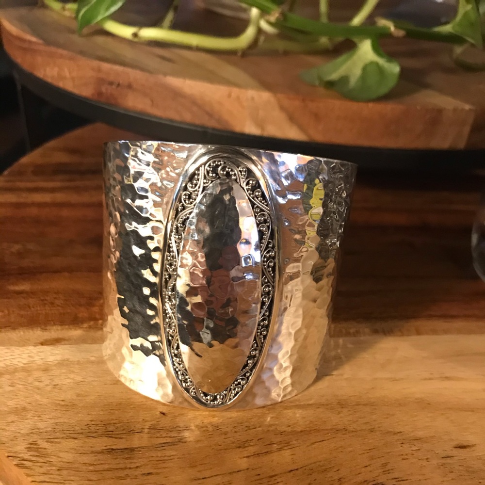 Lois Hill Sterling Silver Cuff